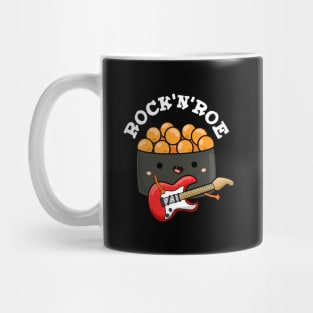 Rock And Roe Cute Rock And Roll Sushi Pun Mug